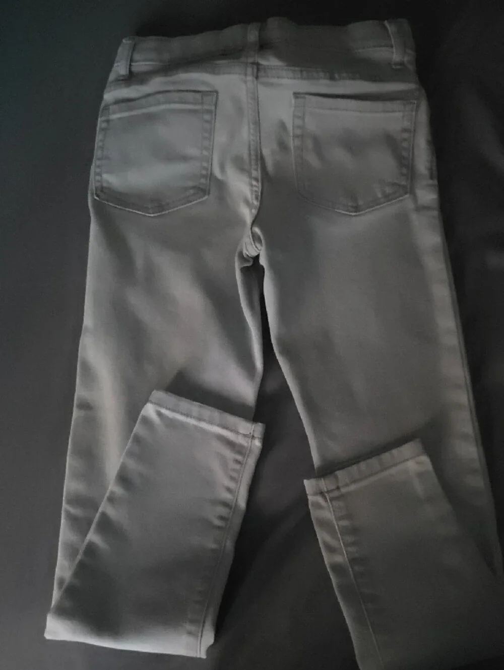 Super Skinny Jeans in Light Gray